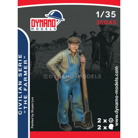 Dynamo Models® Figurine fermier 1:35 référence 35043