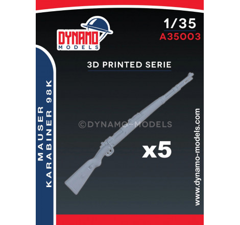 Dynamo Models® Set de fusils à double canon 1:35 référence A35010