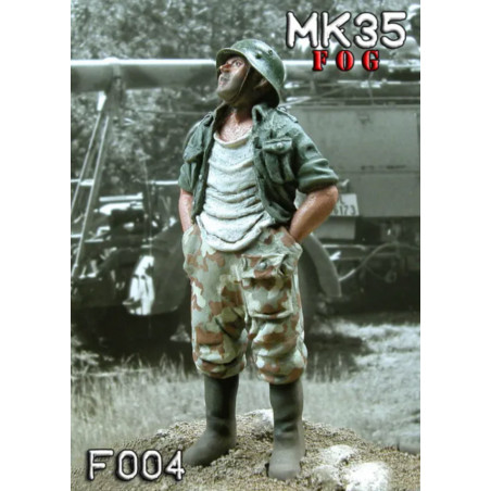 MK35® Figurine de mécanicien allemand pendant la seconde guerre mondiale 1:35 référence F004