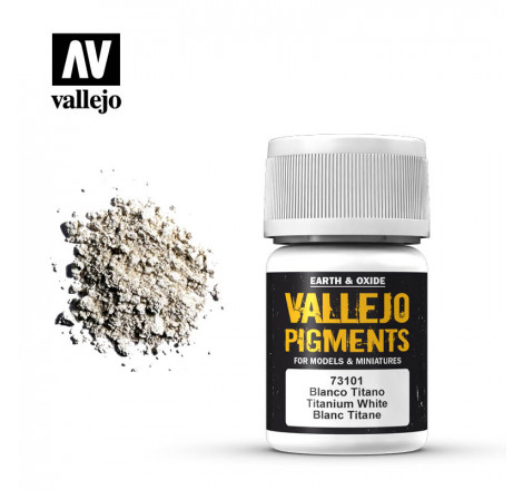 Vallejo® Pigment Titanium White 35 ml - 73101