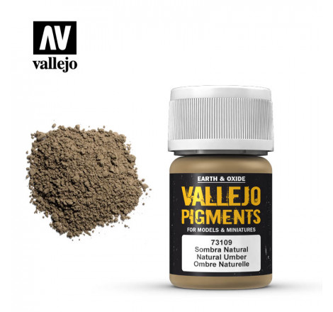 Vallejo® Pigment Natural Umber 35 ml - 73109