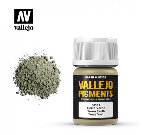 Vallejo® Pigment Green Earth 35 ml - 73111