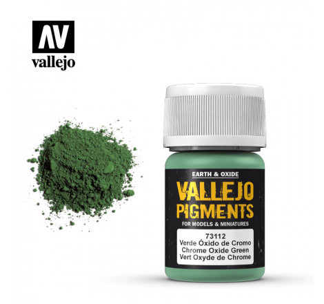 Vallejo® Pigment Chrome Oxide Green 35 ml - 73112