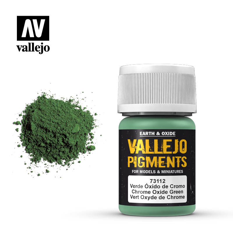 Vallejo® Pigment Chrome Oxide Green 35 ml - 73112