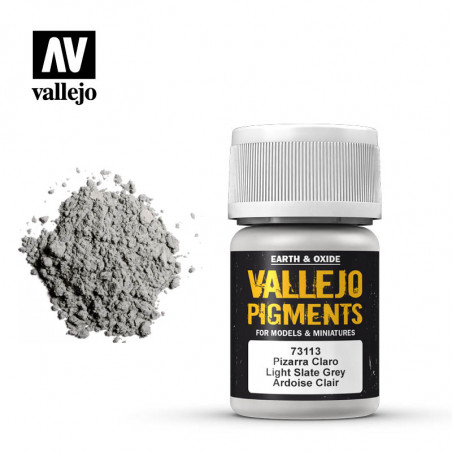 Vallejo® Pigment Light Slate Grey 35 ml - 73113