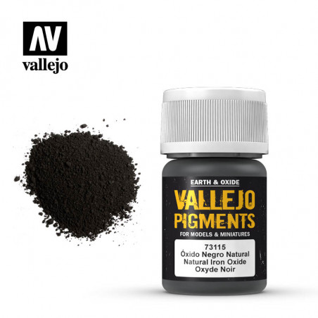Vallejo® Pigment Natural Iron Oxide 35 ml - 73115