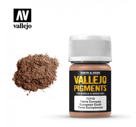 Vallejo® Pigment European Earth 35 ml - 73119