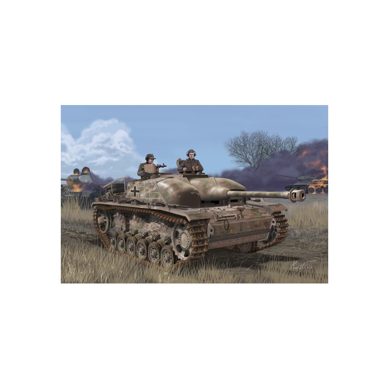 Dragon® Maquette militaire char Stug III Ausf.G Concrete Armored avec Zimmerit 1:35 référence 6891
