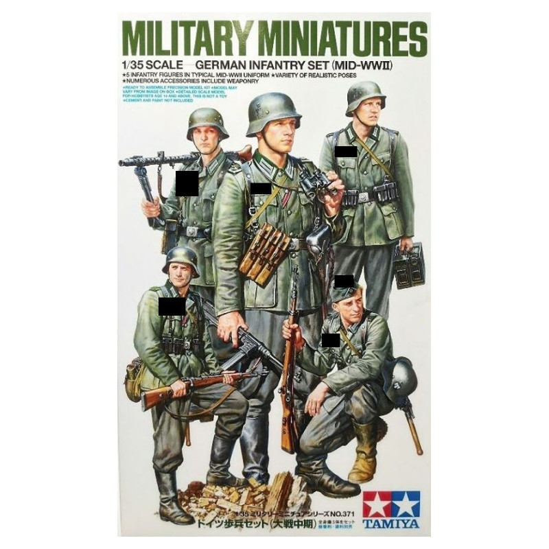 Jouet militaire modèle-militaire de soldat de la Seconde Guerre mondiale en  plastique