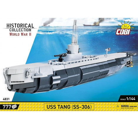 Cobi® Maquette sous-marins USS TANG (SS-306) 1:144 référence 4831