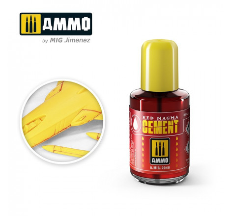 Ammo® Colle red magma cement