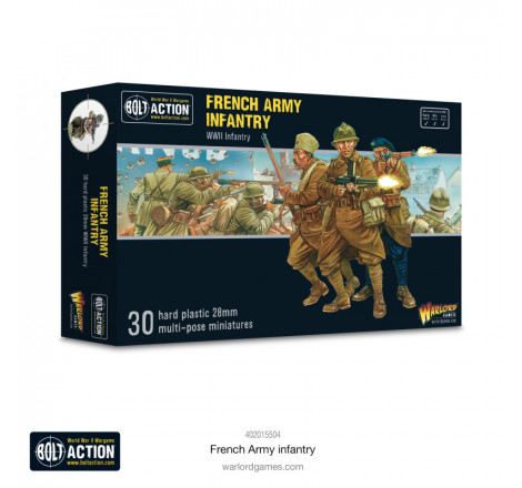 Warlord Games® Bolt Action Armée française 1:56 référence 402015504