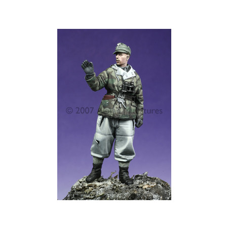 Alpine Miniatures® 35037 figurine équipier char Panzer en tenue d'hiver 1:35