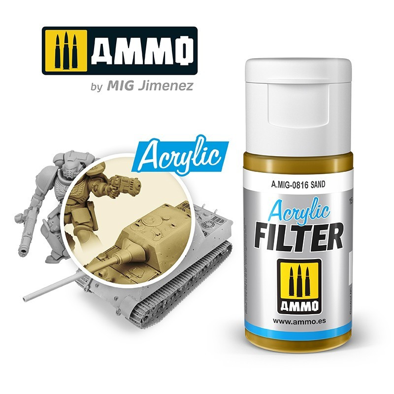 Ammo® Filtre acrylique Sand référence A.MIG-0816