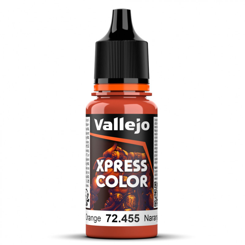 Peinture Vallejo® Xpress Color orange caméléon