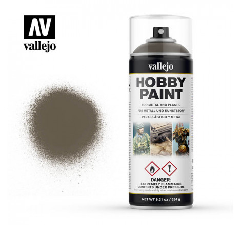 Bombe de peinture US Olive Drab Vallejo 28005 400 ml
