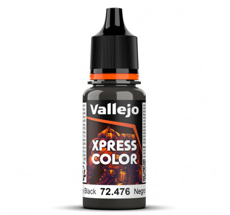 Peinture Vallejo® Xpress Color noir graisseux