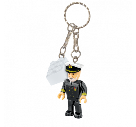 Cobi® 1358 Porte clefs Capitaine (Titanic) Edward Smith 1:35