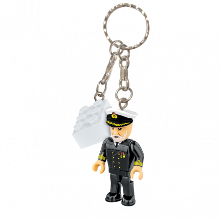Cobi® 1358 Porte clefs Capitaine (Titanic) Edward Smith 1:35
