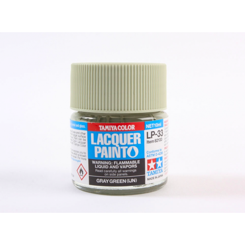 Tamiya® Peinture maquette Lacquer LP-33 Gris vert 10ml