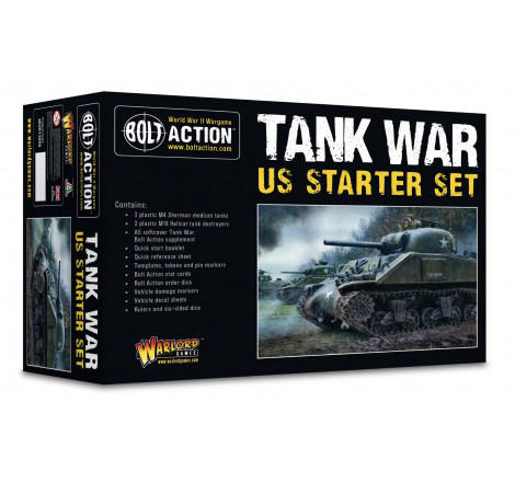 Warlord Games® Tank War Bolt Action US starter set 1:56