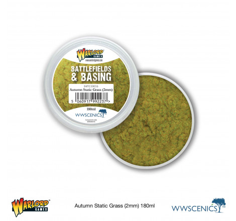 Warlord Games® Battlefields & Basing Autumn Static Grass 2 mm