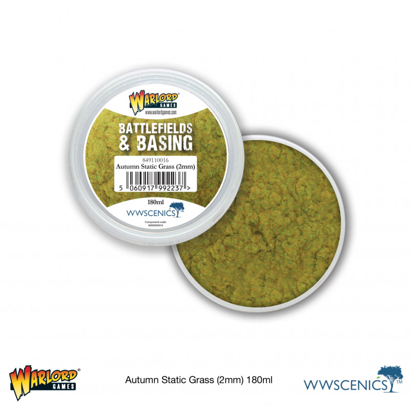 Warlord Games® Battlefields & Basing Autumn Static Grass 2 mm