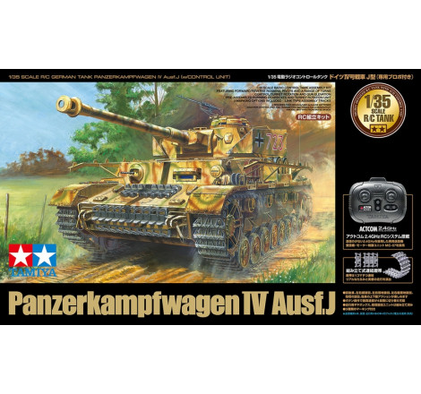 Tamiya® Maquette de char Panzer IV Ausf.J 1:35 RC référence 48218