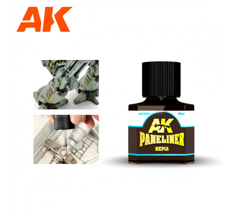 AK® Paneliner Sépia 40 ml référence AK12021