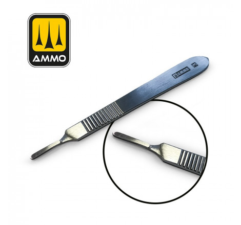 Ammo® Scalpel de précision avec poignée ergonomique (modèle petit)