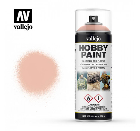 Bombe de peinture Pale Flesh Vallejo 28024 400 ml