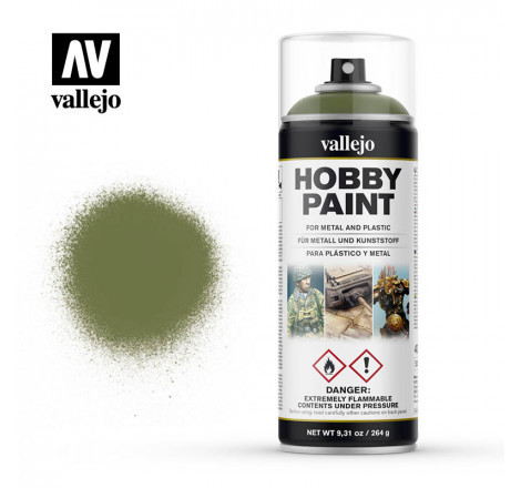 Bombe de peinture Goblin Green Vallejo 28027 400 ml