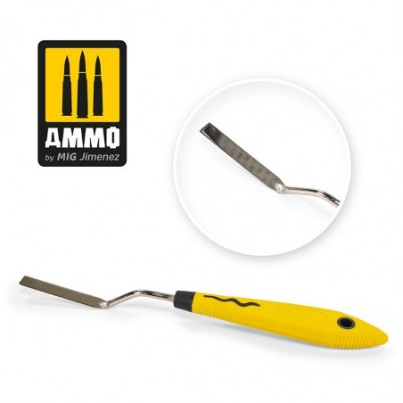 Ammo® Couteau à palette rectangulaire plat A.MIG-8683