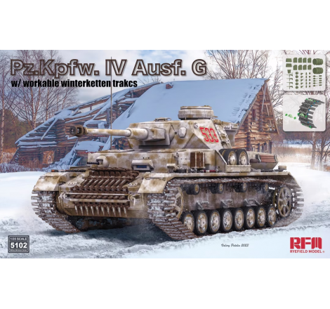 RFM® Maquette militaire char Panzer IV Ausf.G 1:35 5102