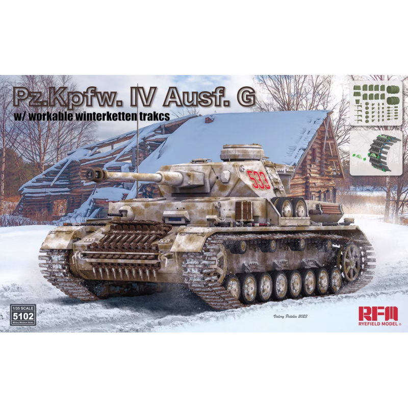 RFM® Maquette militaire char Panzer IV Ausf.G 1:35 5102