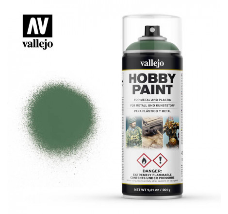 Bombe de peinture Sick Green Vallejo 28028 400 ml