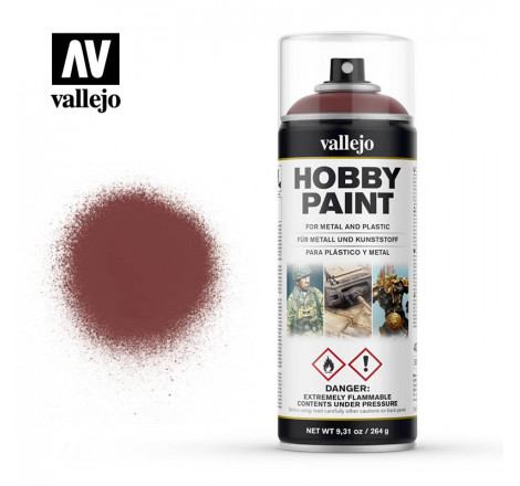Bombe de peinture Gory Red Vallejo 28029 400 ml