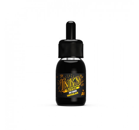 AK® Encre acrylique Vantablack 30 ml AK16005