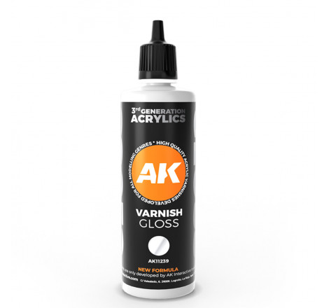 AK® Vernis brillant 100 ml AK11239