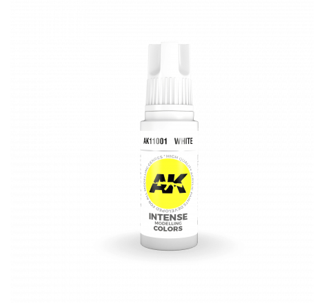 AK® Peinture acrylique (3G) blanc 17 ml AK11001