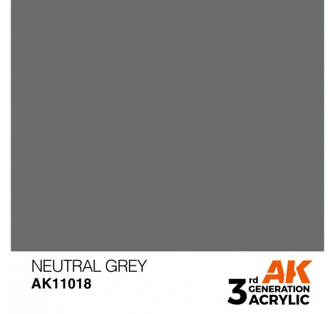 peinture gris neutre AK® AK11018