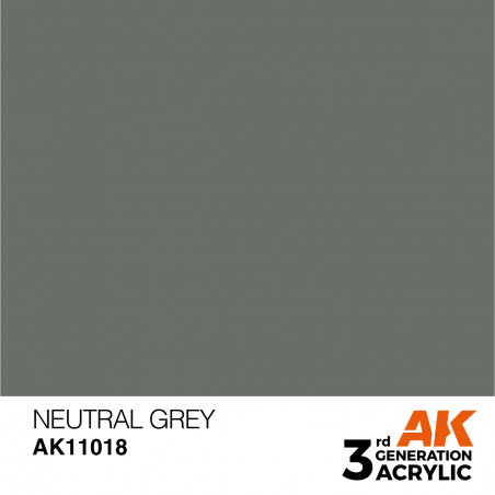 peinture gris neutre AK® AK11018