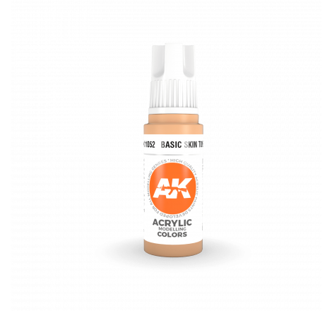 AK® Peinture acrylique (3G) chair basique (basic skin tone) 17 ml AK11052