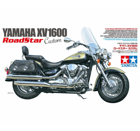 Maquette Tamiya Moto Yamaha XV1600 Road Star Custom 1/12