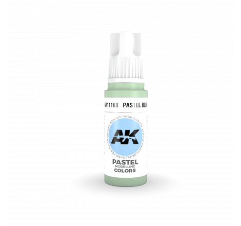 AK® Peinture acrylique (3G) bleu pastel (pastel blue) 17 ml AK11168