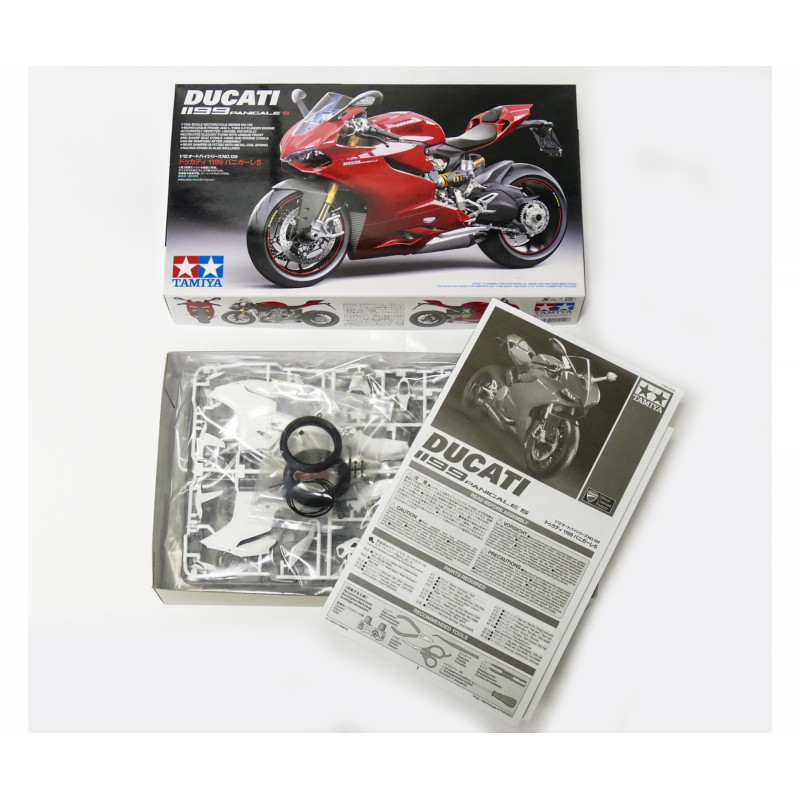 Maquette moto : Ducati 1199 Panigale S - 1:12 - Tamiya 14129