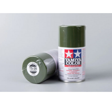 Tamiya® Bombe de peinture Olive Drab 2 TS-28 référence 85028