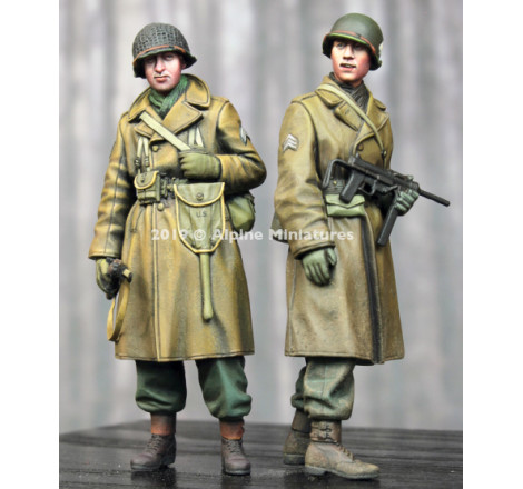 Alpine Miniatures® 35261 Set de figurines infanterie hiver WW2 1:35