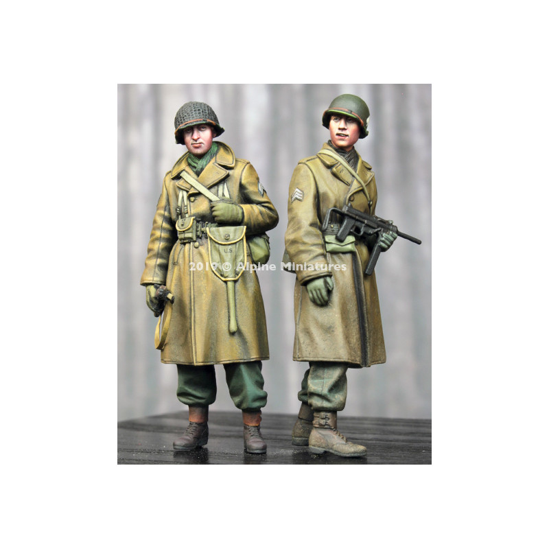 Alpine Miniatures® 35261 Set de figurines infanterie hiver WW2 1:35