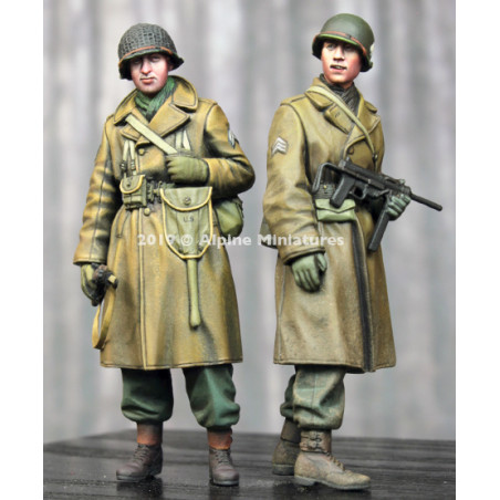 Alpine Miniatures® 35261 Set de figurines infanterie hiver WW2 1:35